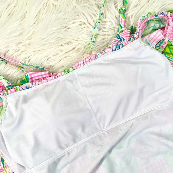 Lilly Pulitzer "One piece Swim Suit in Don't Stop Beleafing" NWT - Picture 9 of 16